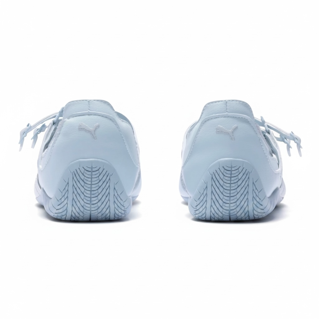 Puma Speedcat Ballet the Powerpuff Girls Silver Blue Wash