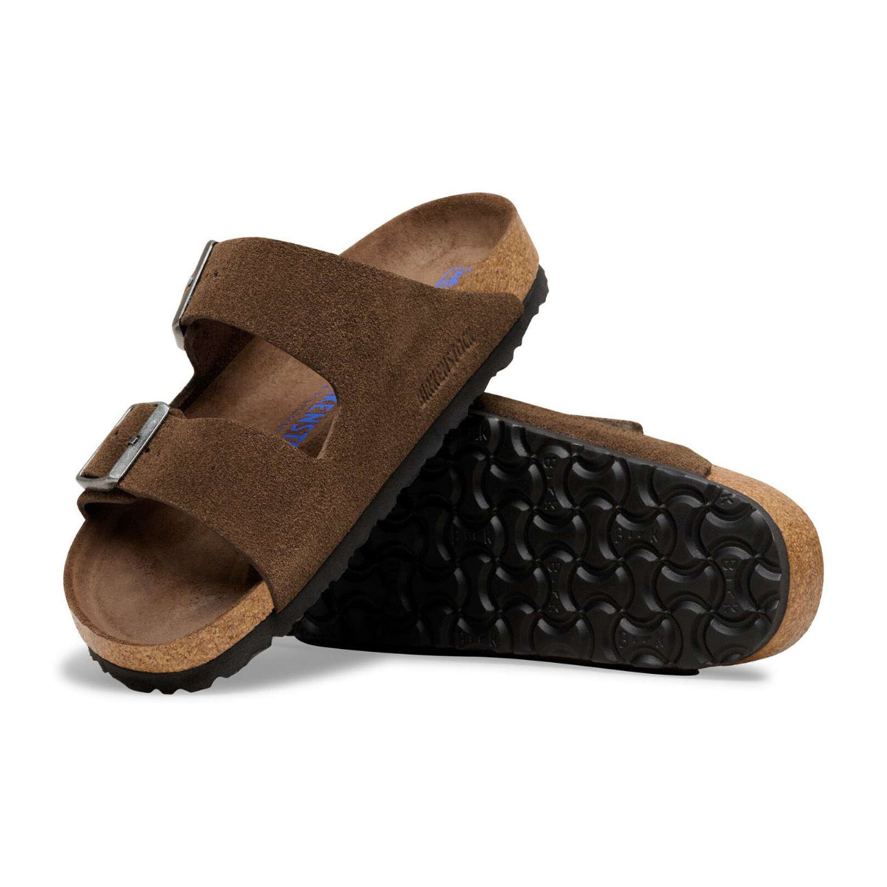 Birkenstock Arizona Soft Footbed Suede Leather Carafe Tonal FB
