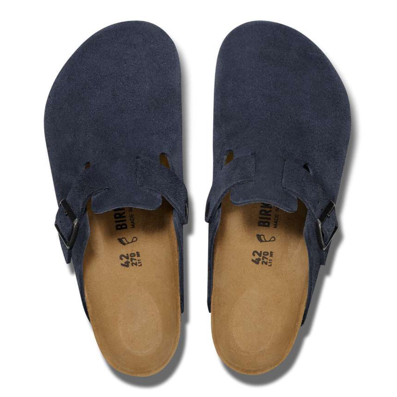 Birkenstock Boston Soft Footbed Narrow \ New Navy