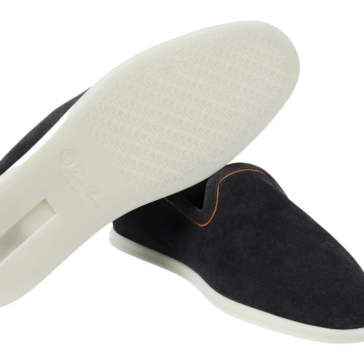 Loro Piana Venice Walk Loafer \ Navy Blue