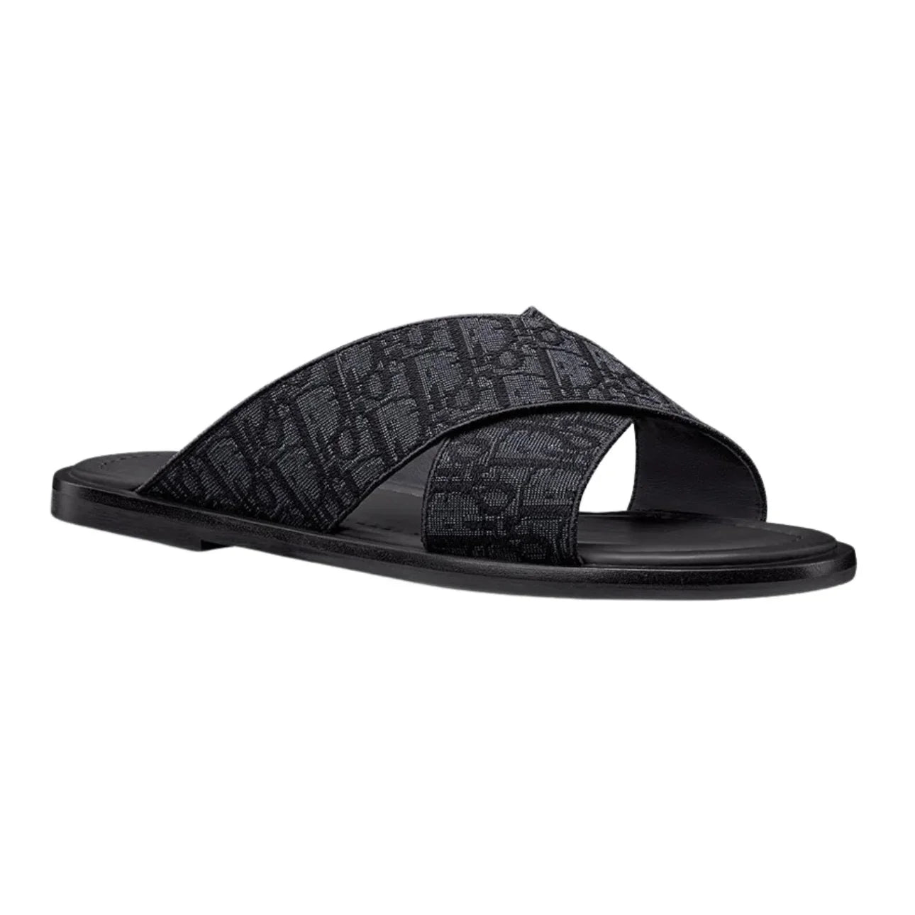 Dior Alias Sandal Black Dior Oblique Jacquard