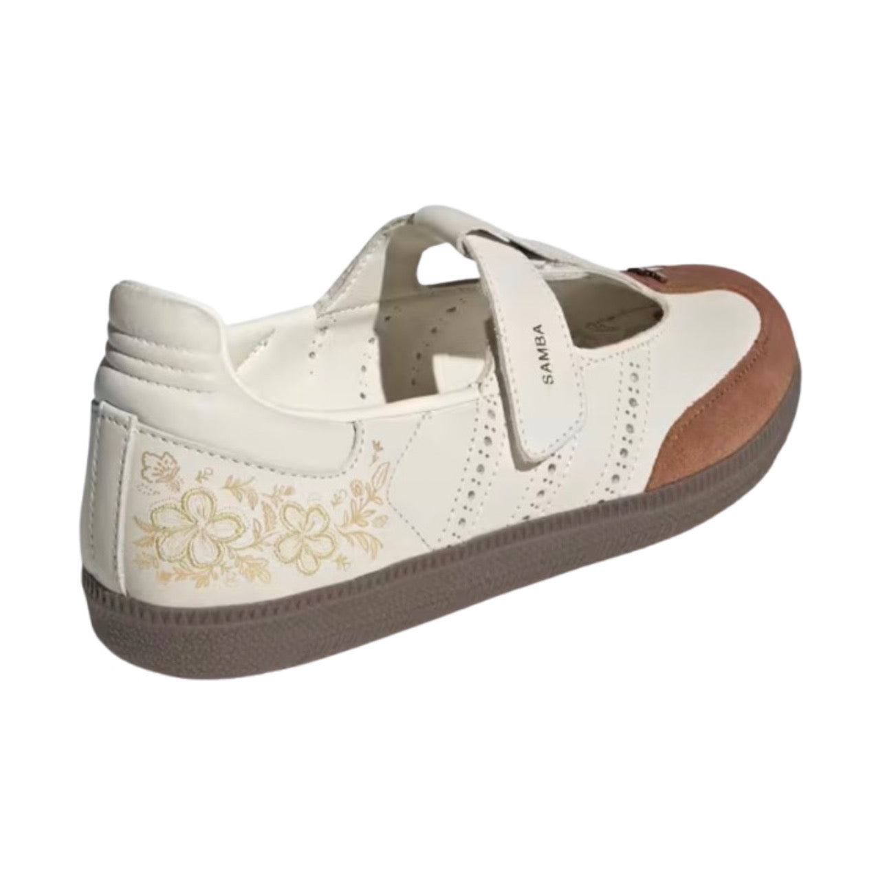 adidas Samba Jane Leather Summer Glow \ White Brown