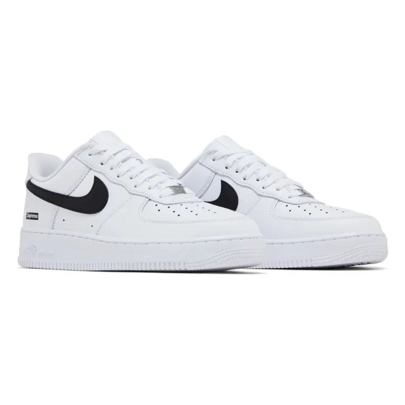 Nike Air Force 1 Low \ Box Logo - White Black