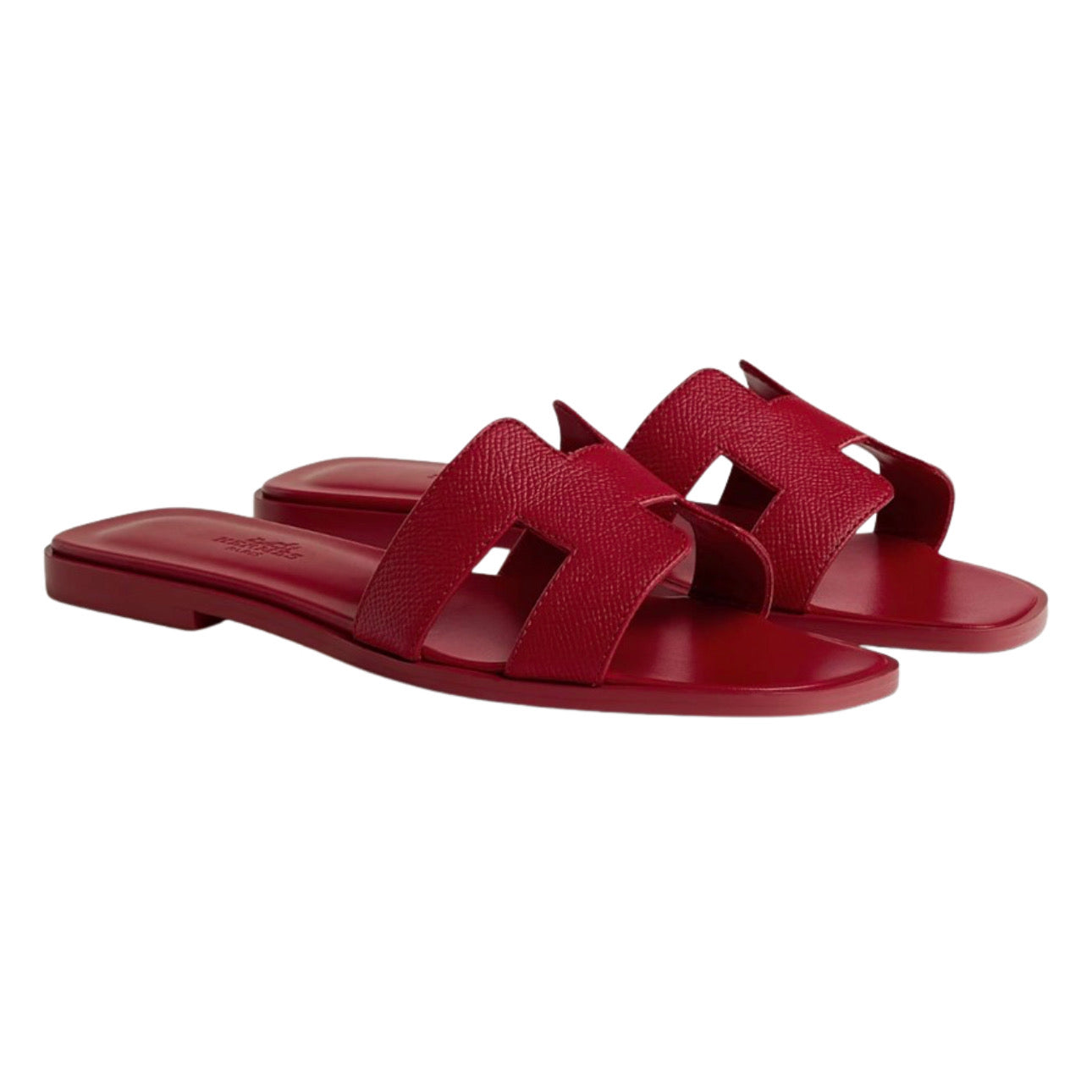 Hermès Oran Sandal \ Rose Framboise