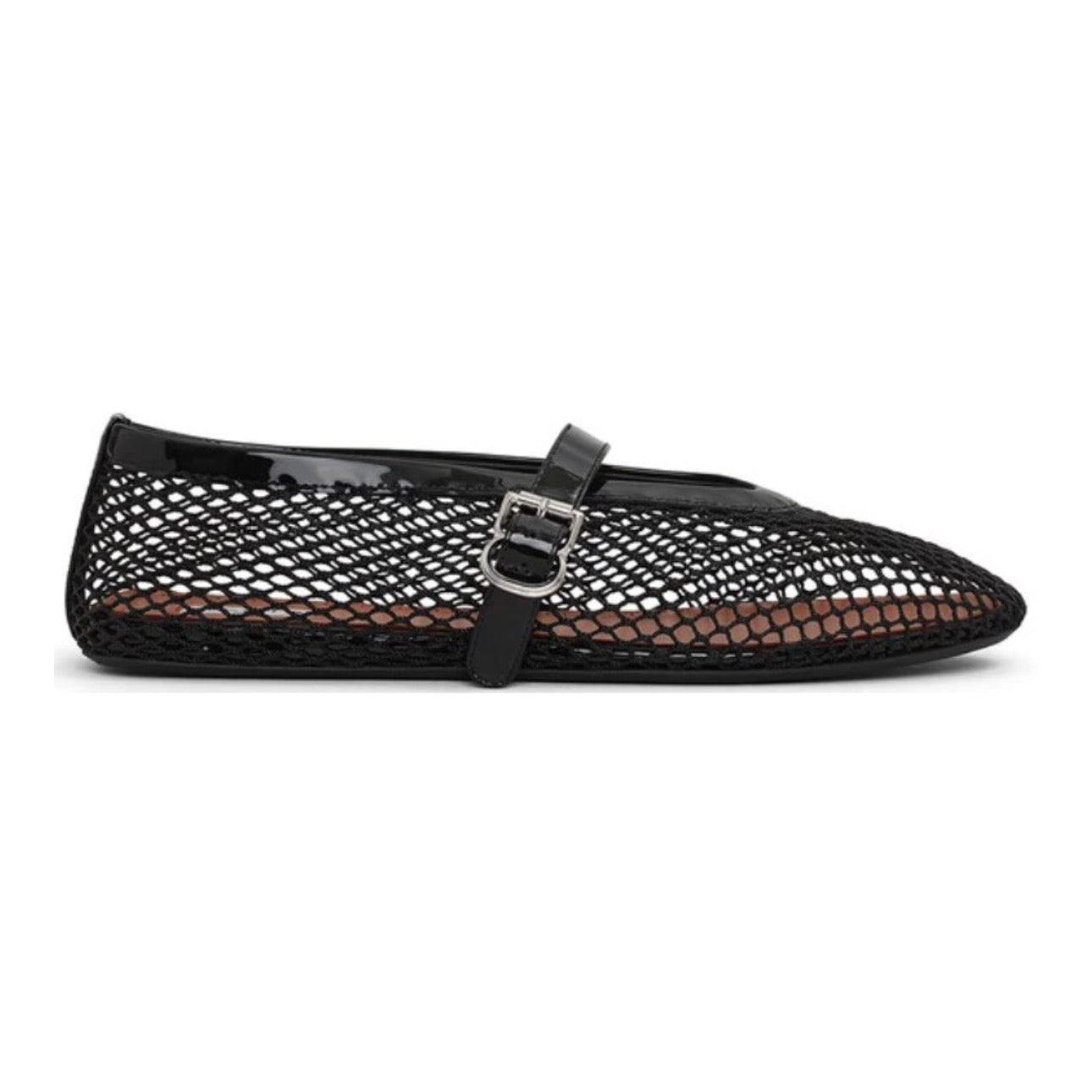Alaïa Mesh Ballet Flats \ Black