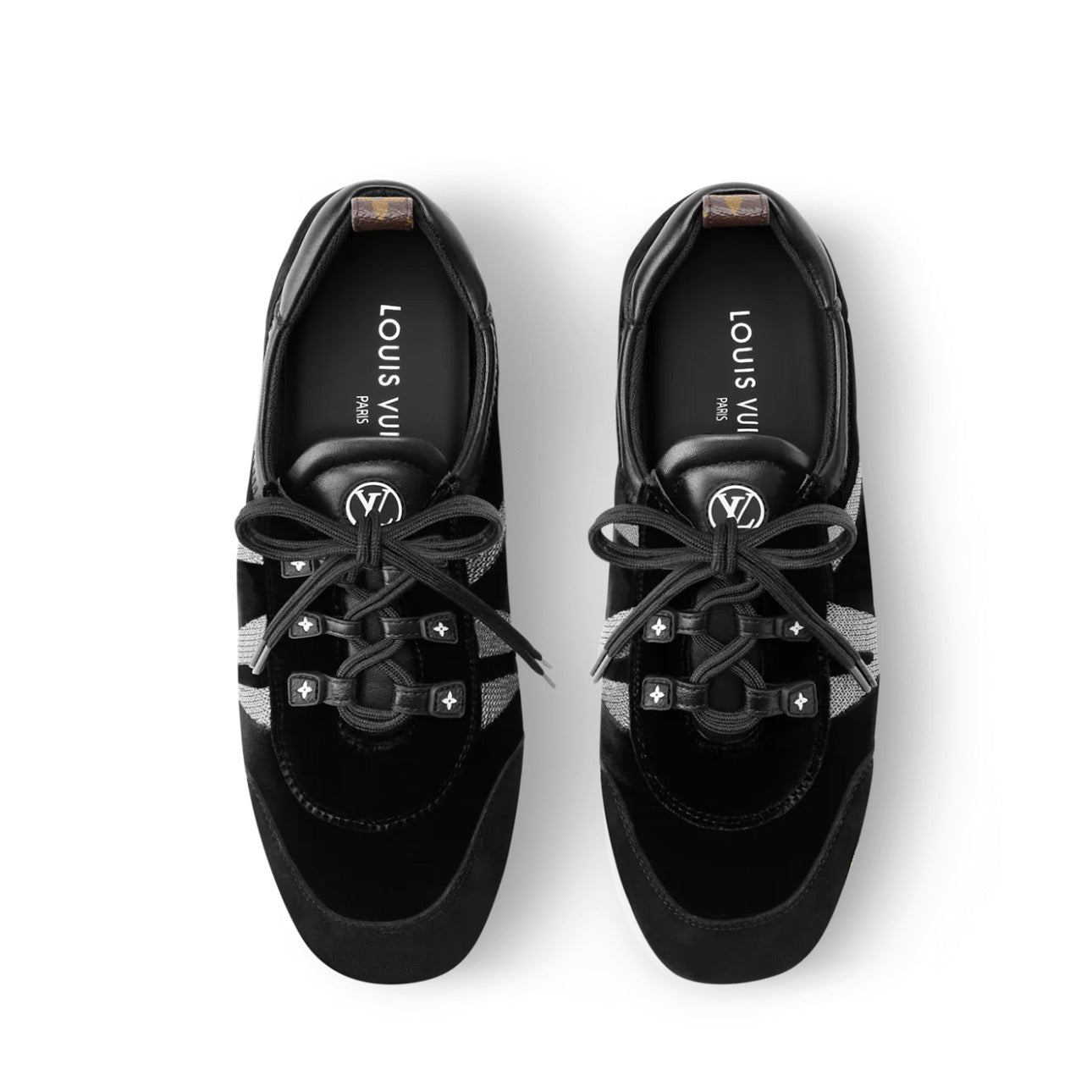 Louis Vuitton LV Sneakerina \ Black Silver