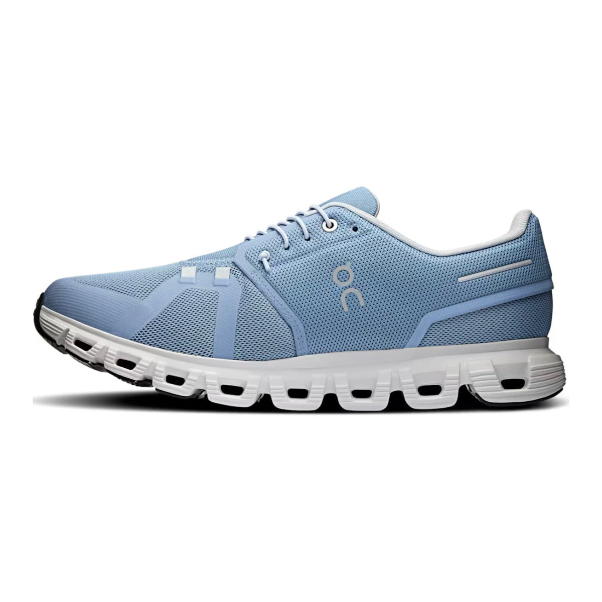 On Running Cloud 6 Chambray \ White