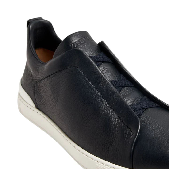 Zegna Stitch Sneakers \ Triple Black