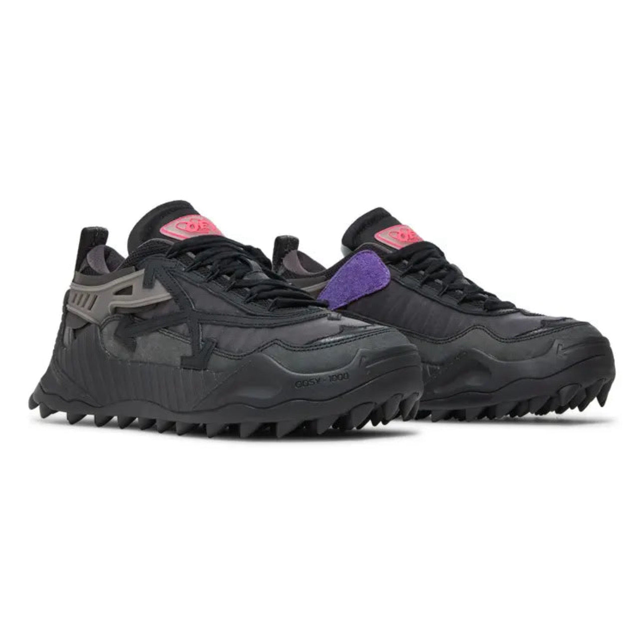 Off-White Odsy-1000 \ Black Grey Fuchsia