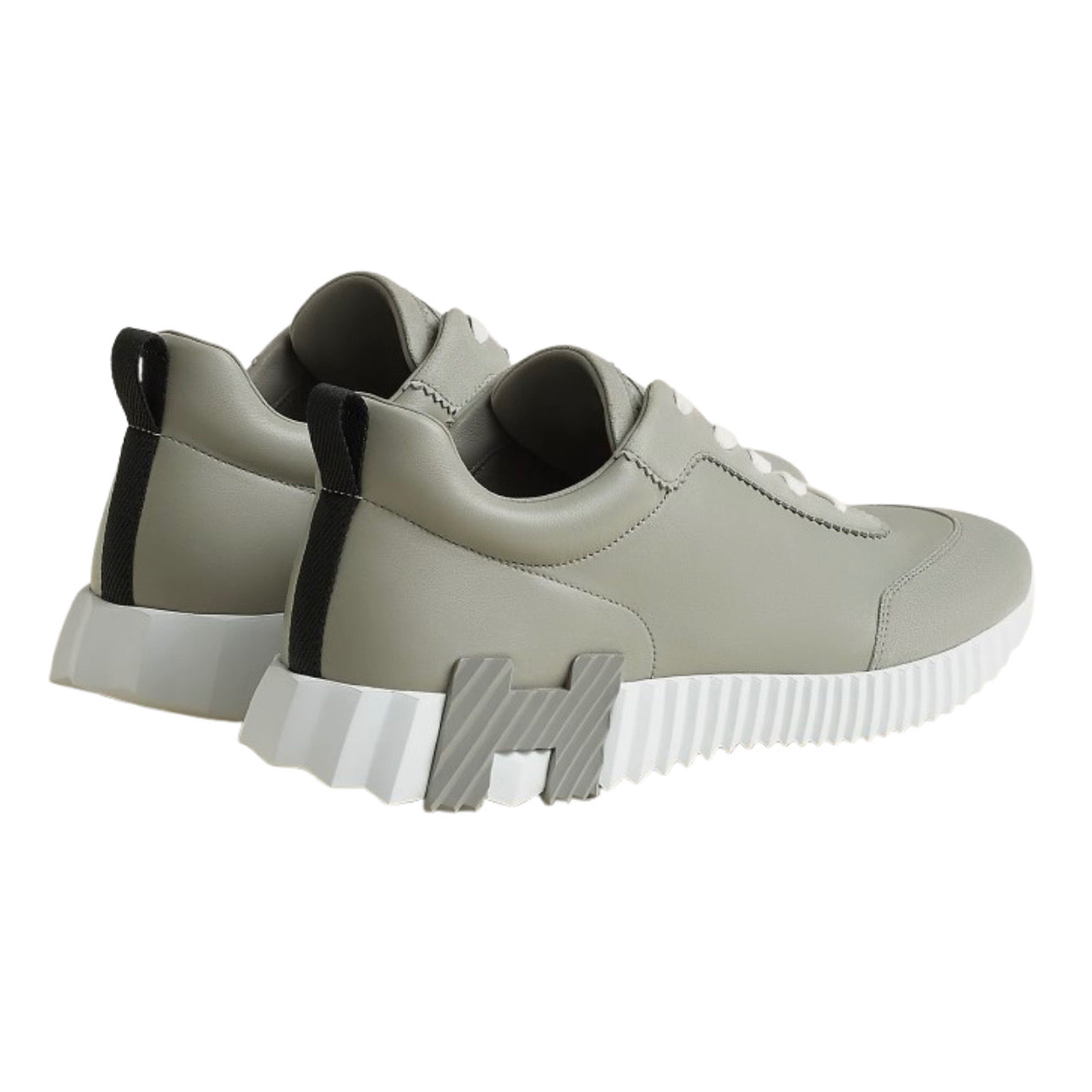 Hermès Blanc Bouncing Sneaker Gris Arctique