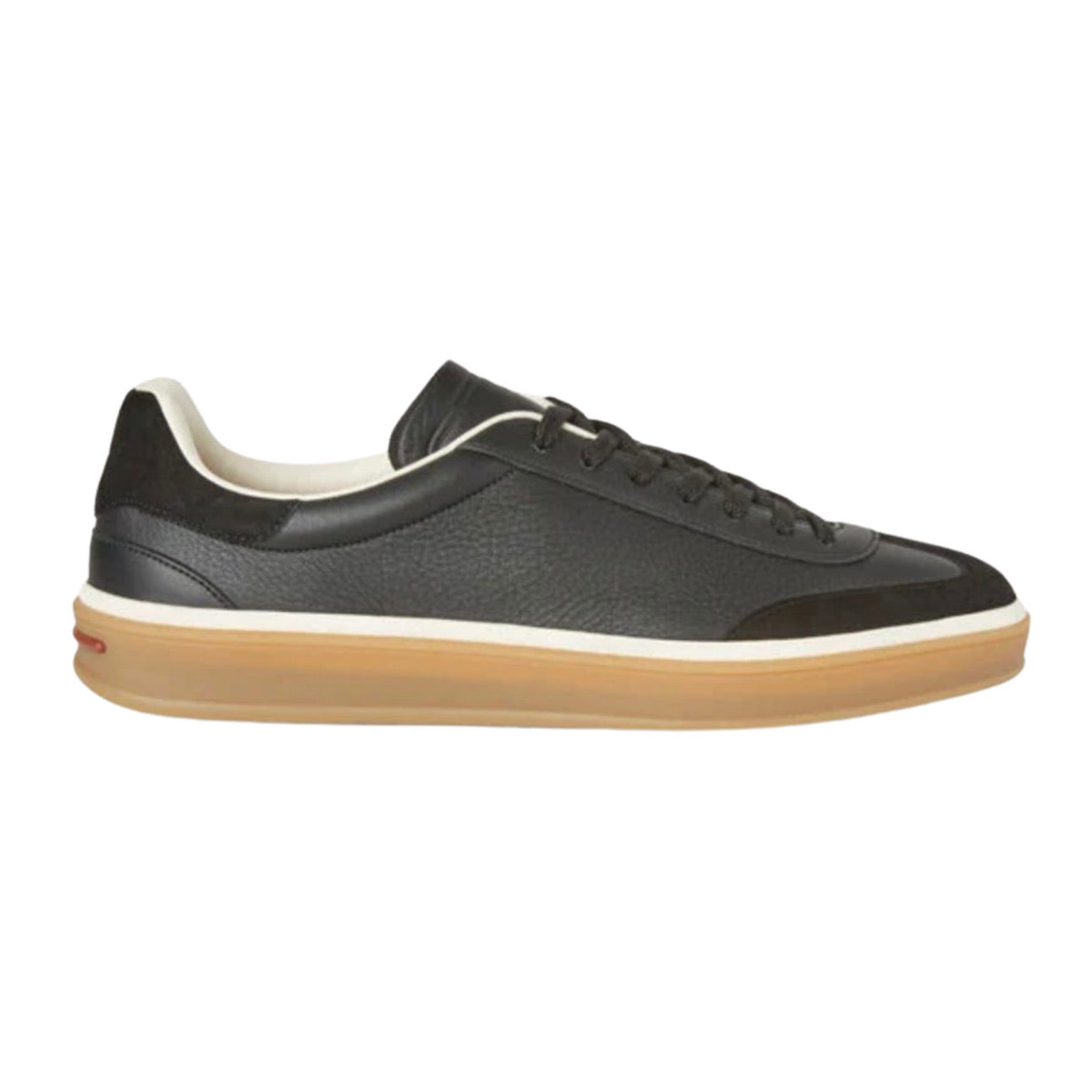Loro Piana Tennis Walk Sneaker Suede Calf Split \ Black