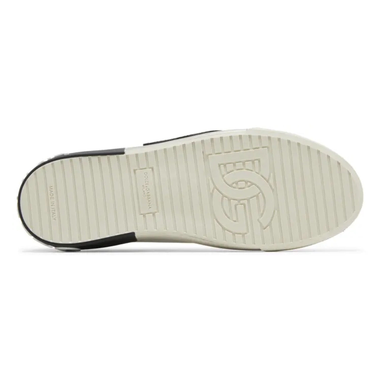 Dolce & Gabbana Portofino Vintage \ DG Logo Print - White Black