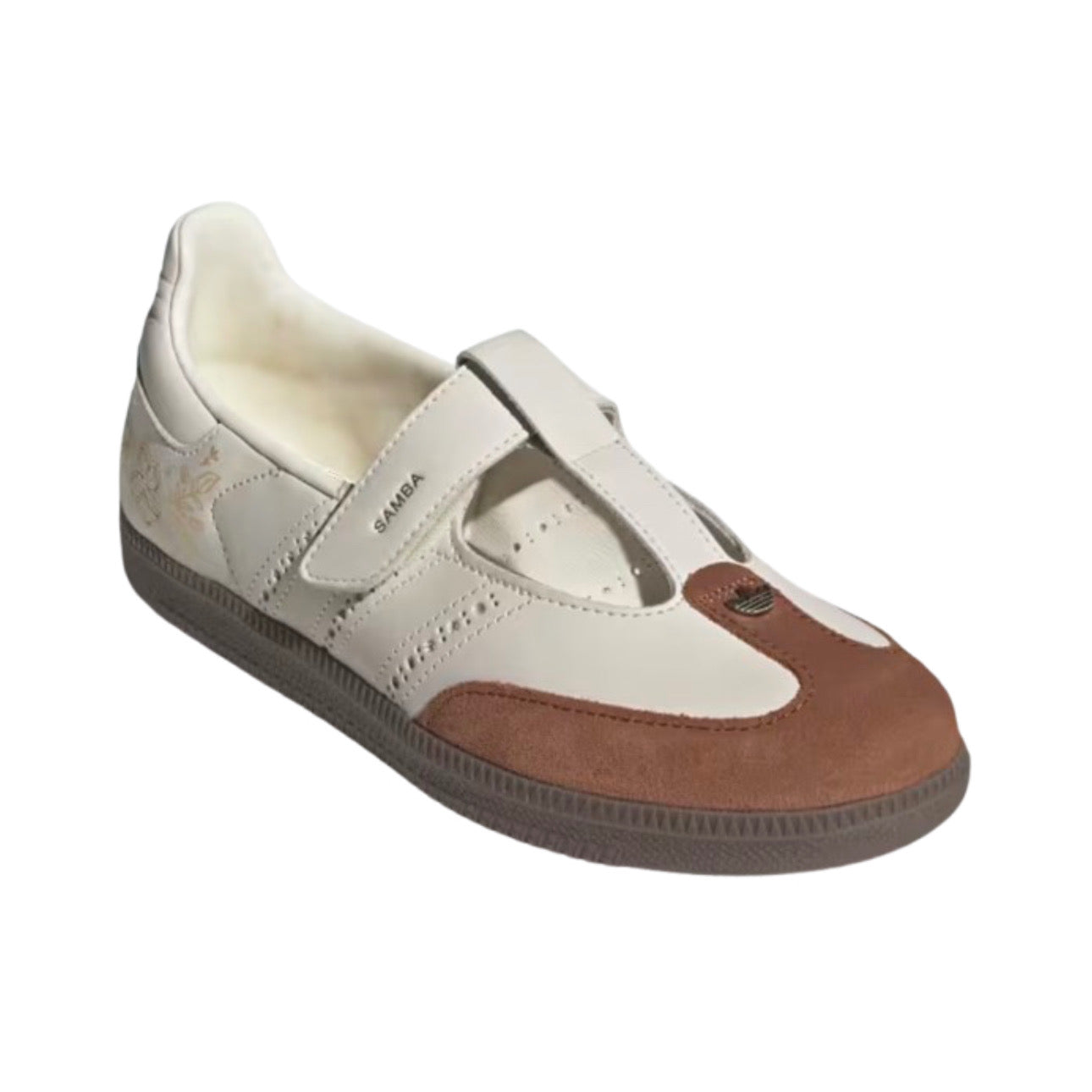 adidas Samba Jane Leather Summer Glow \ White Brown