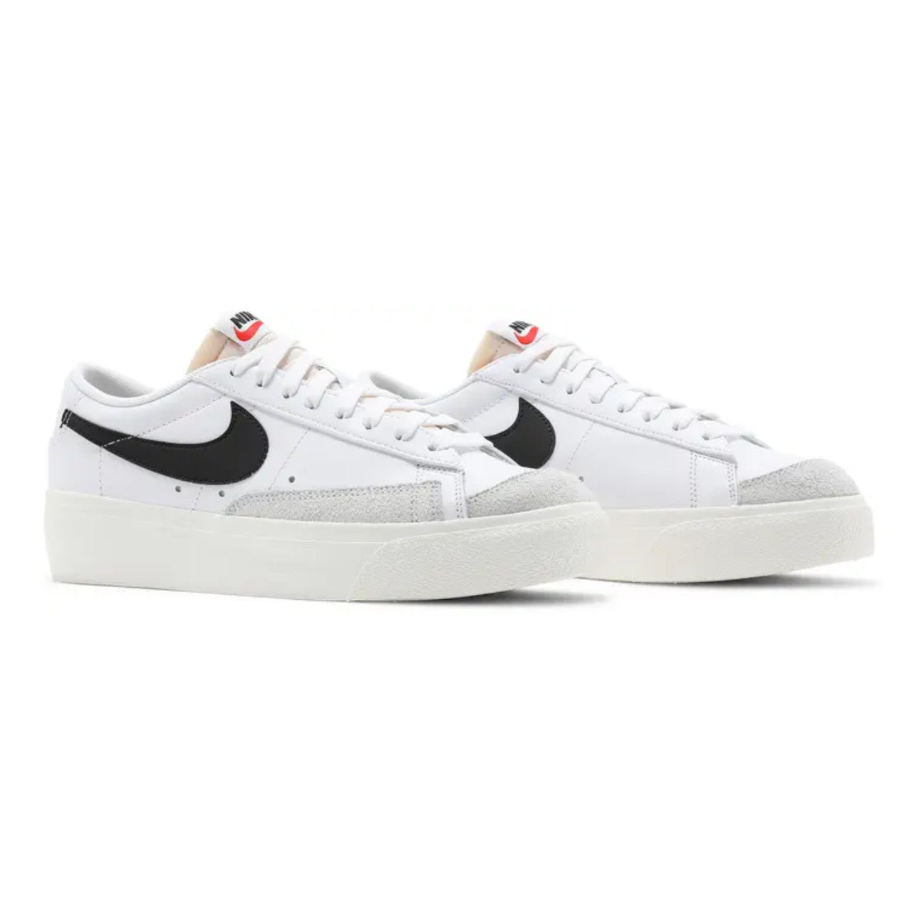 Nike Blazer Low Platform \ White Black