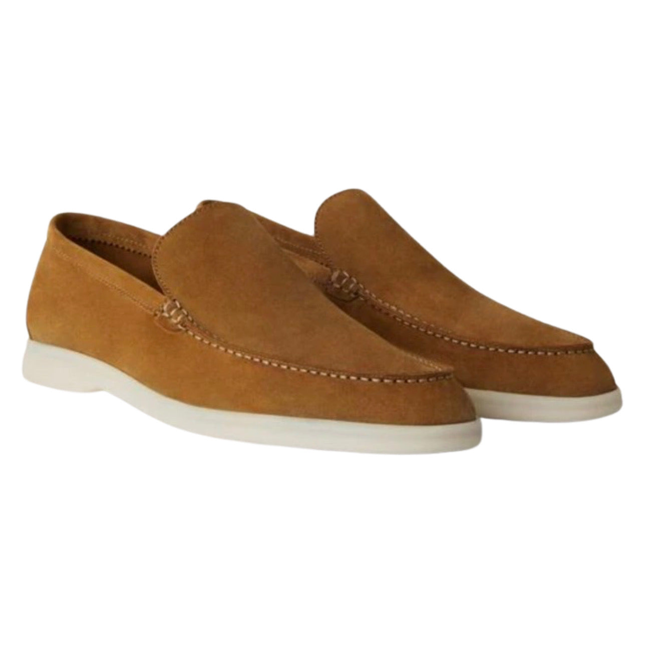 Loro Piana Summer Walk Loafer \ Tan
