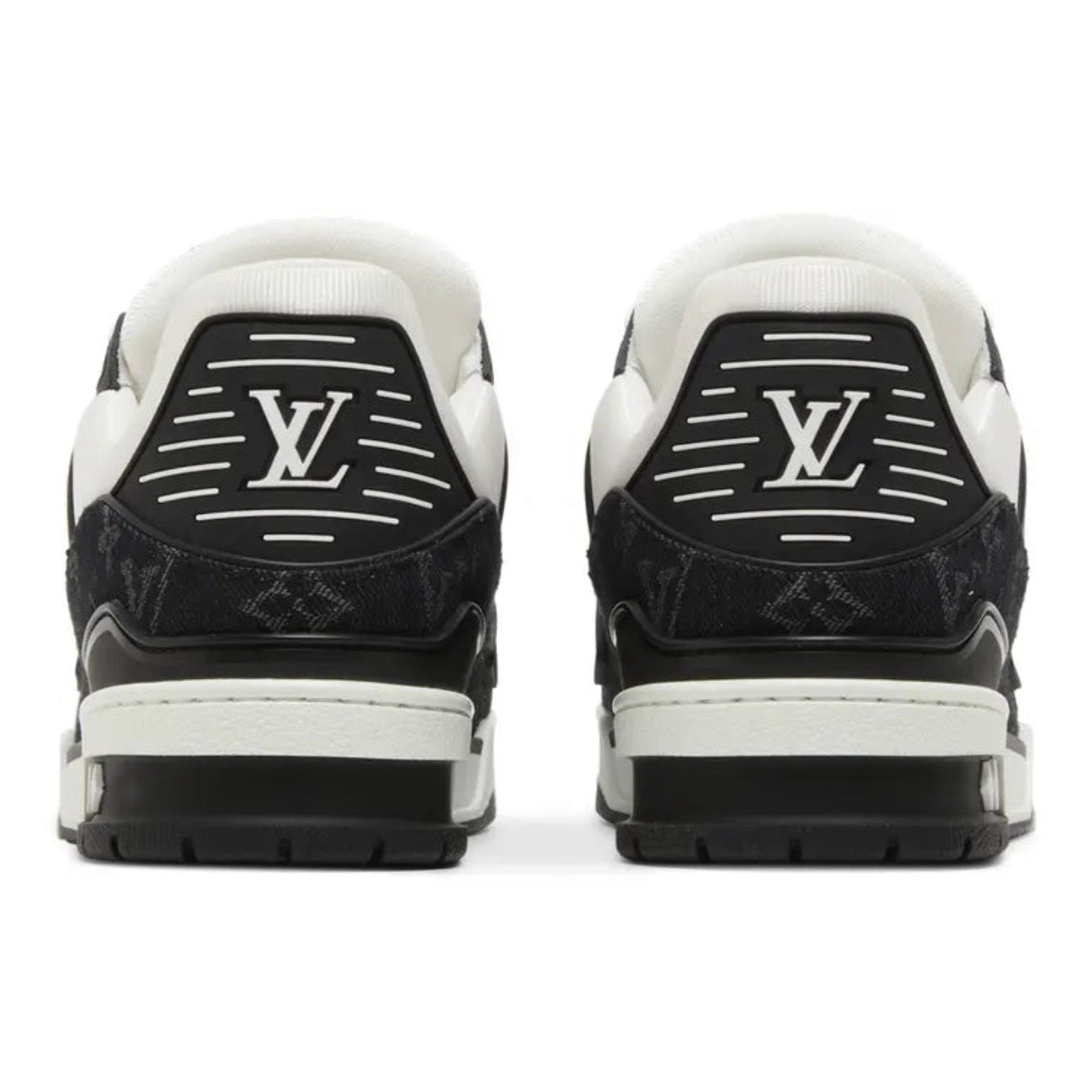 Louis Vuitton Trainer \ Black Monogram Denim