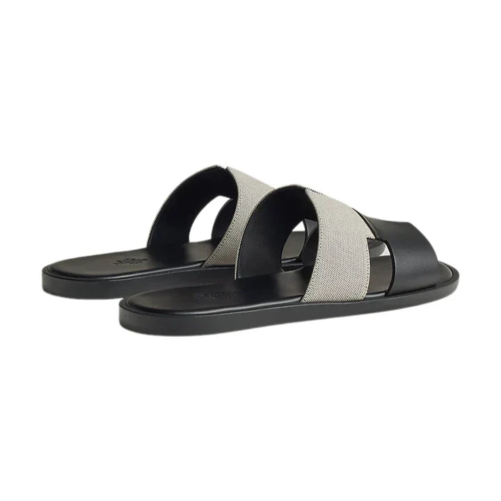Hermès Izmir Sandal Black and \ White