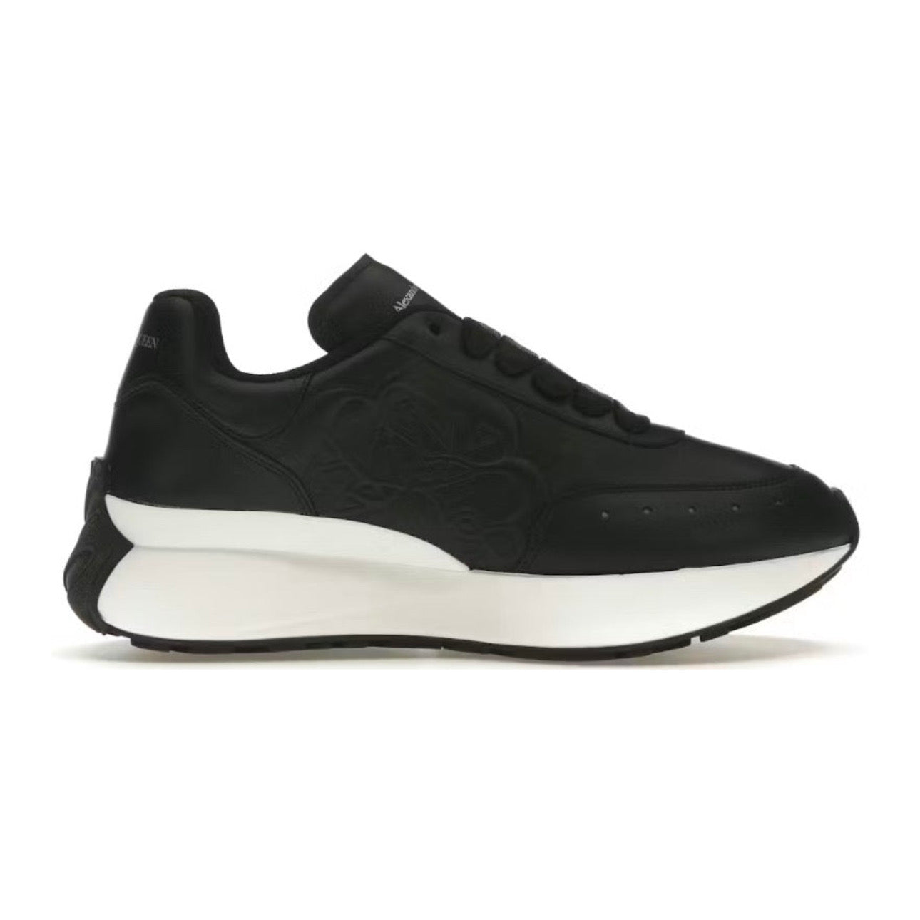 Alexander McQueen Oversized Graffiti Sprint Runner – \ Black White