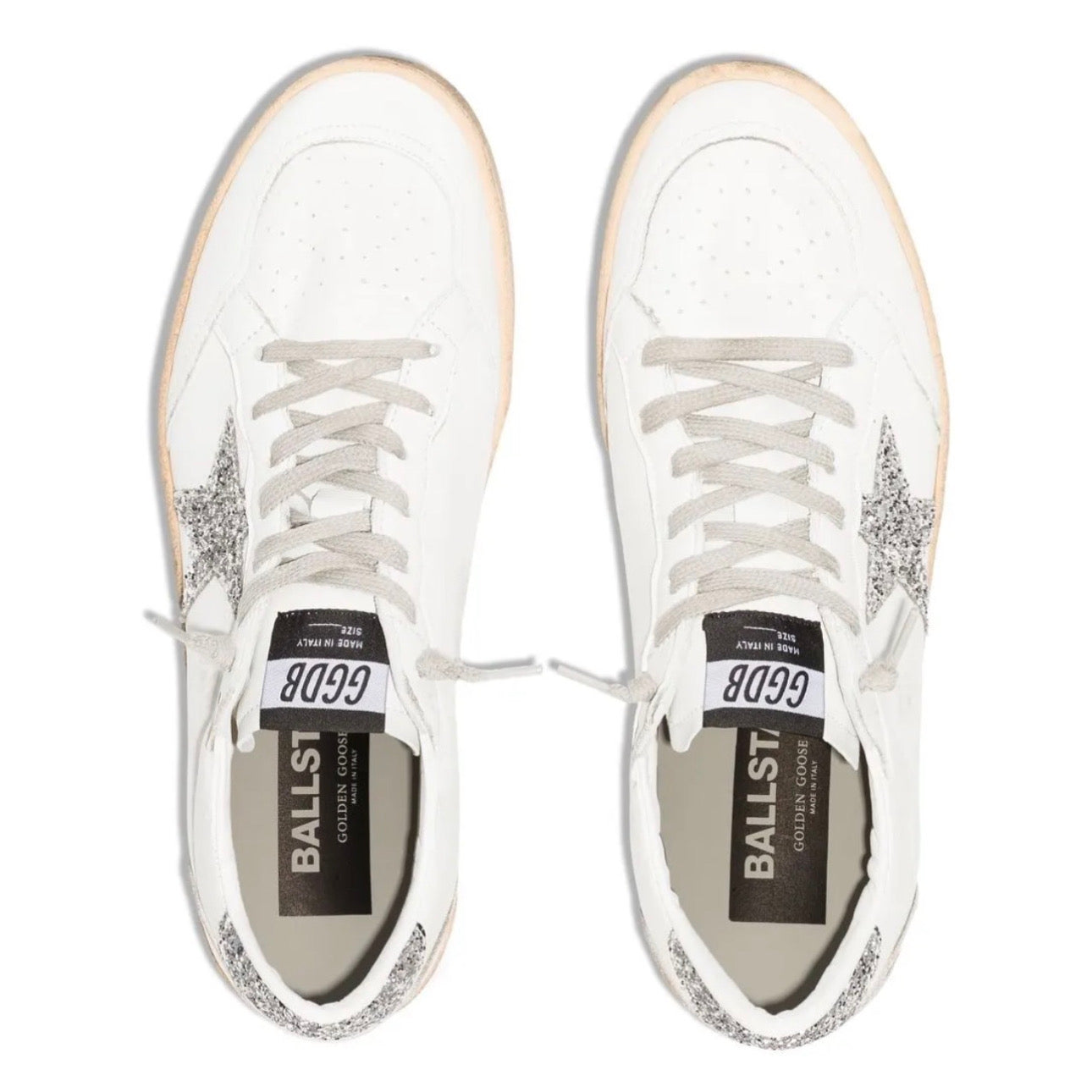 Golden Goose Ball Star Glitter-star Sneakers