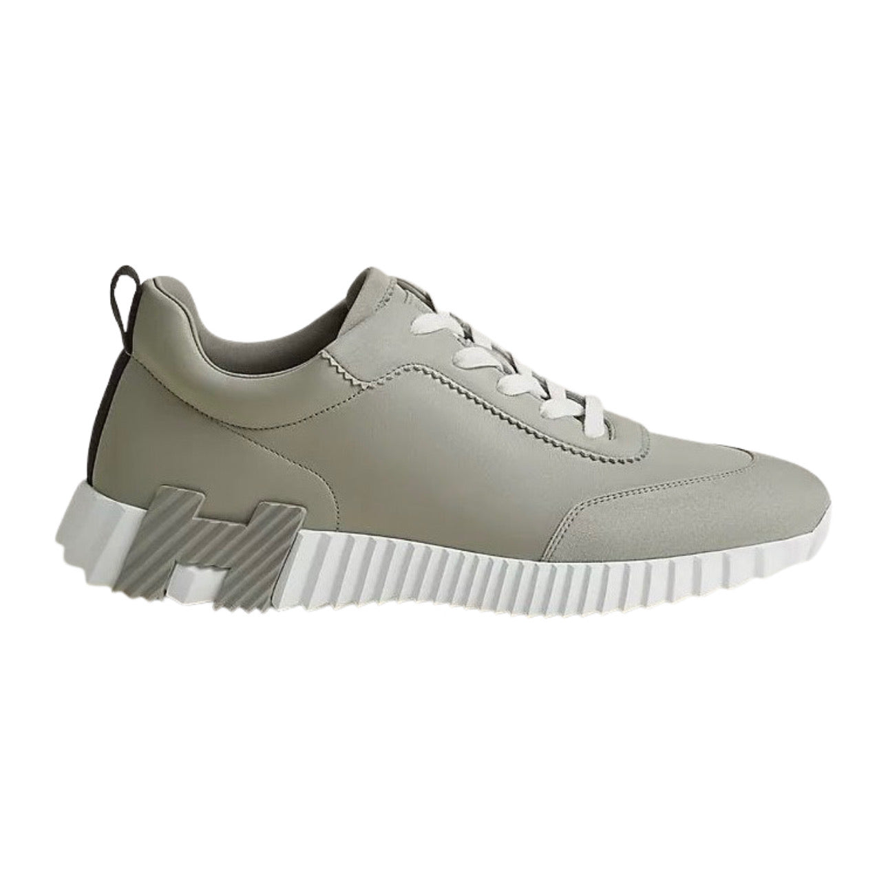 Hermès Blanc Bouncing Sneaker Gris Arctique