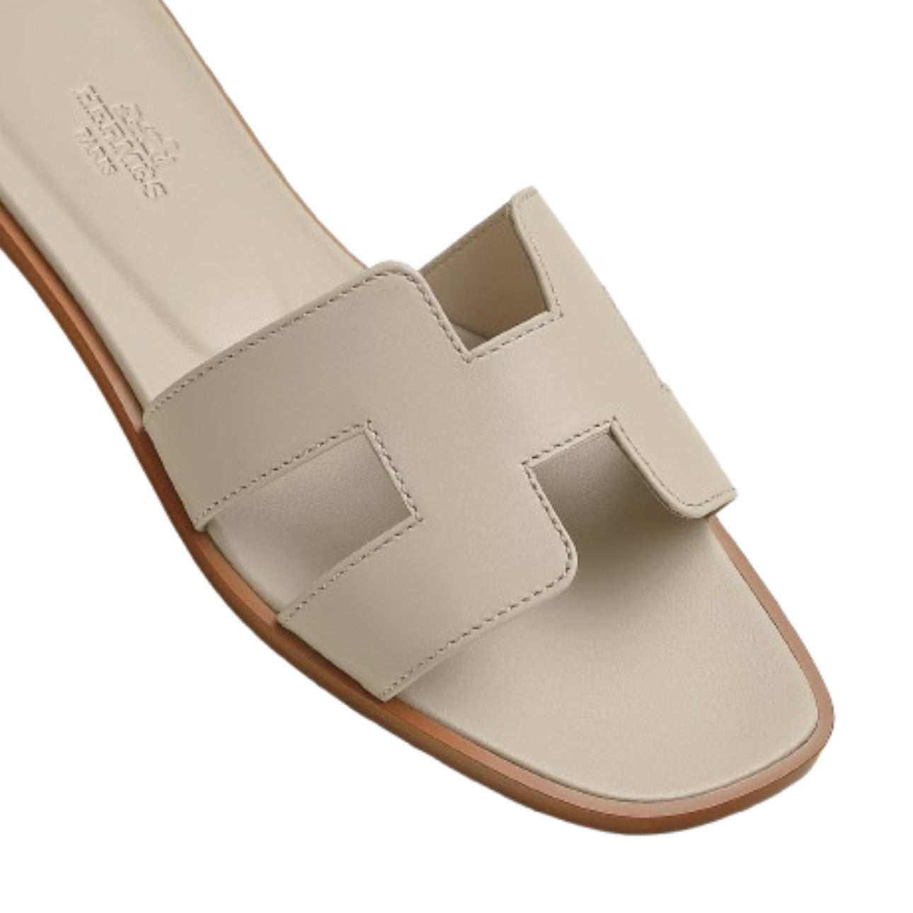 Hermès Oran Sandal \ Beige Nomade