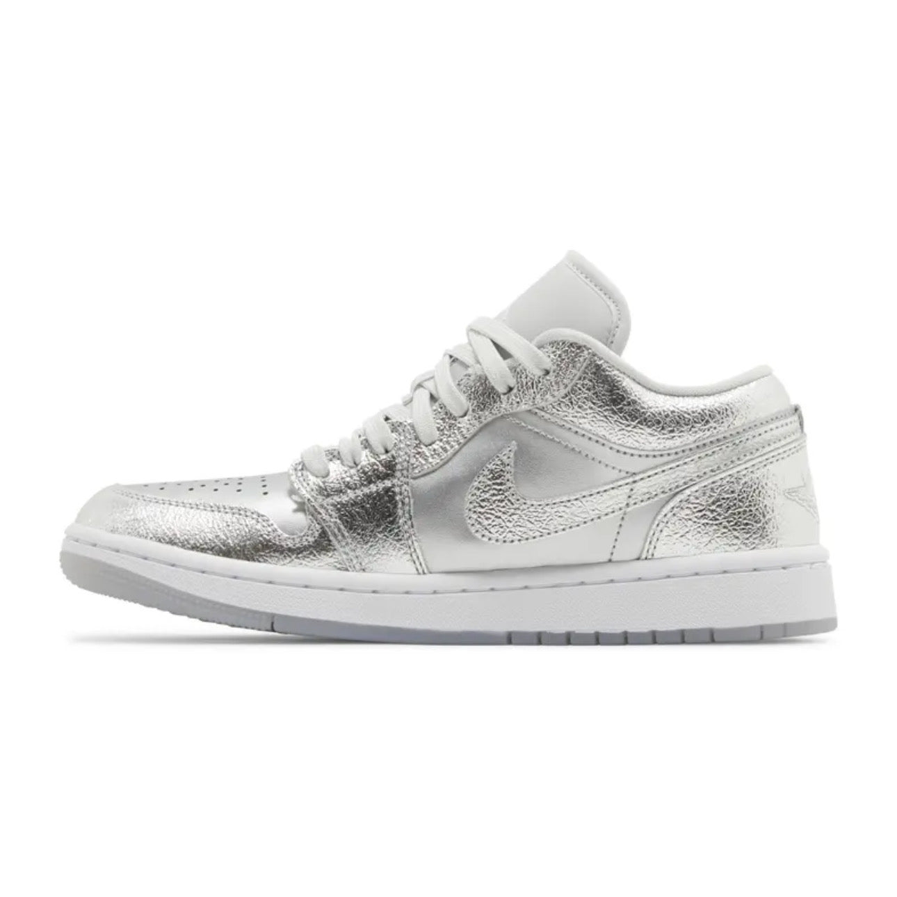 Air Jordan 1 Low \ Metallic Silver