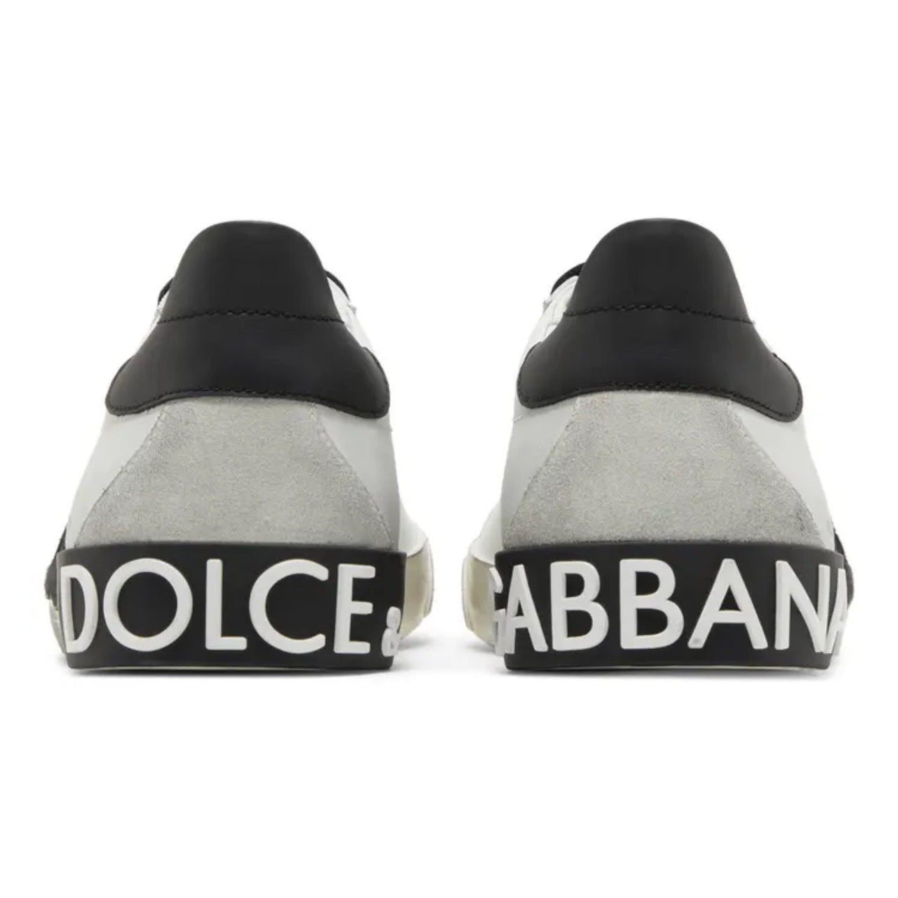 Dolce & Gabbana Portofino Vintage \ DG Logo Print - White Black