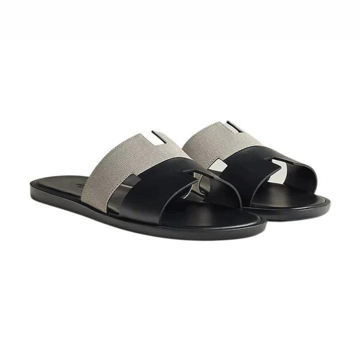 Hermès Izmir Sandal Black and \ White