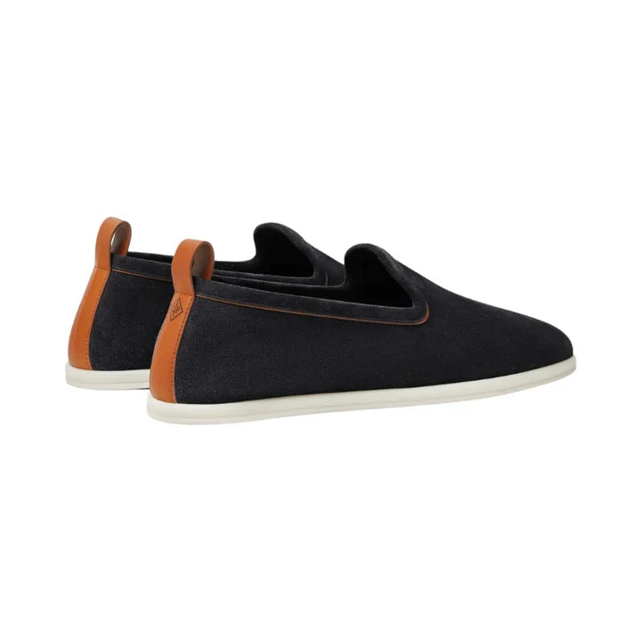Loro Piana Venice Walk Loafer \ Navy Blue