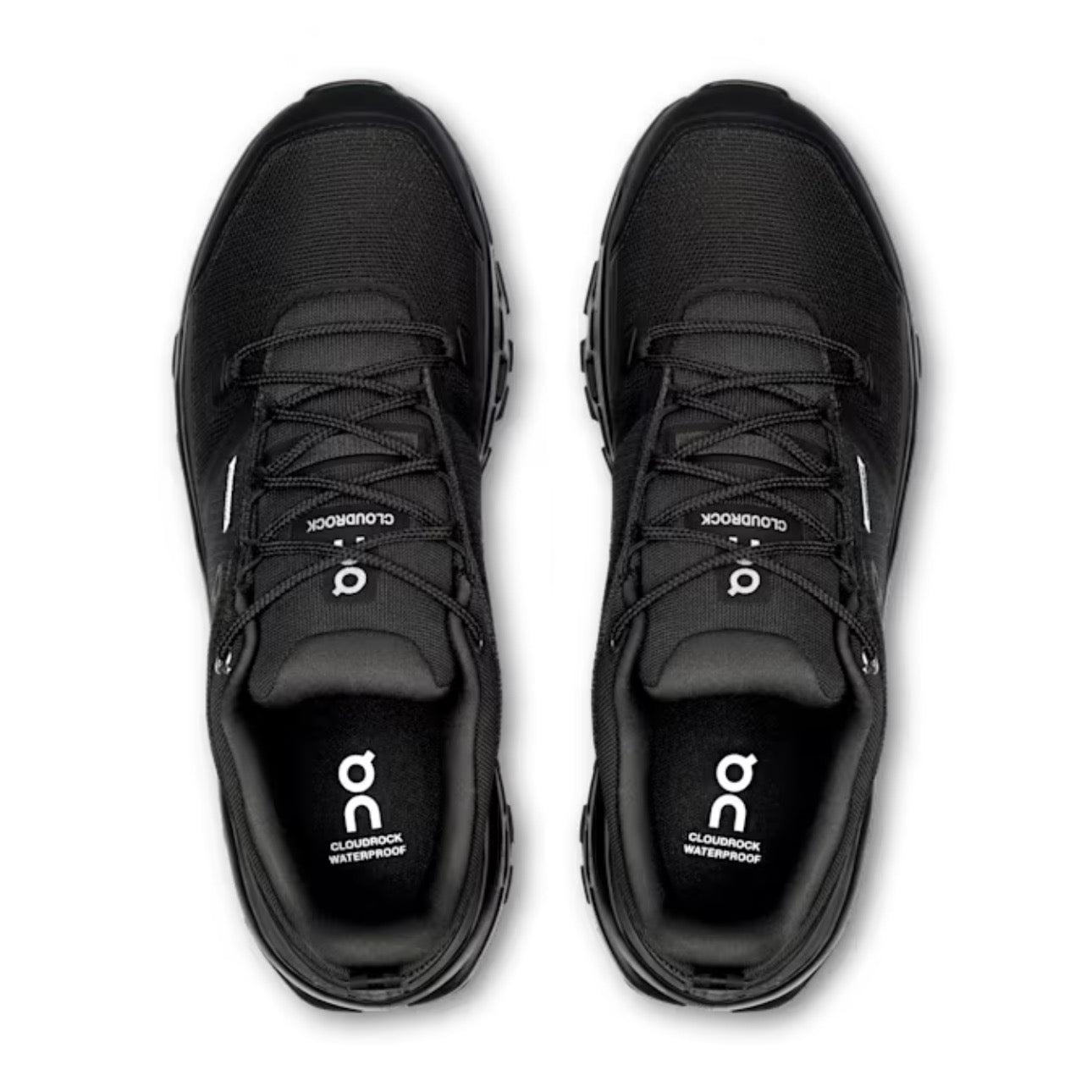On Running Cloudrock Low Waterproof \ Black / Black