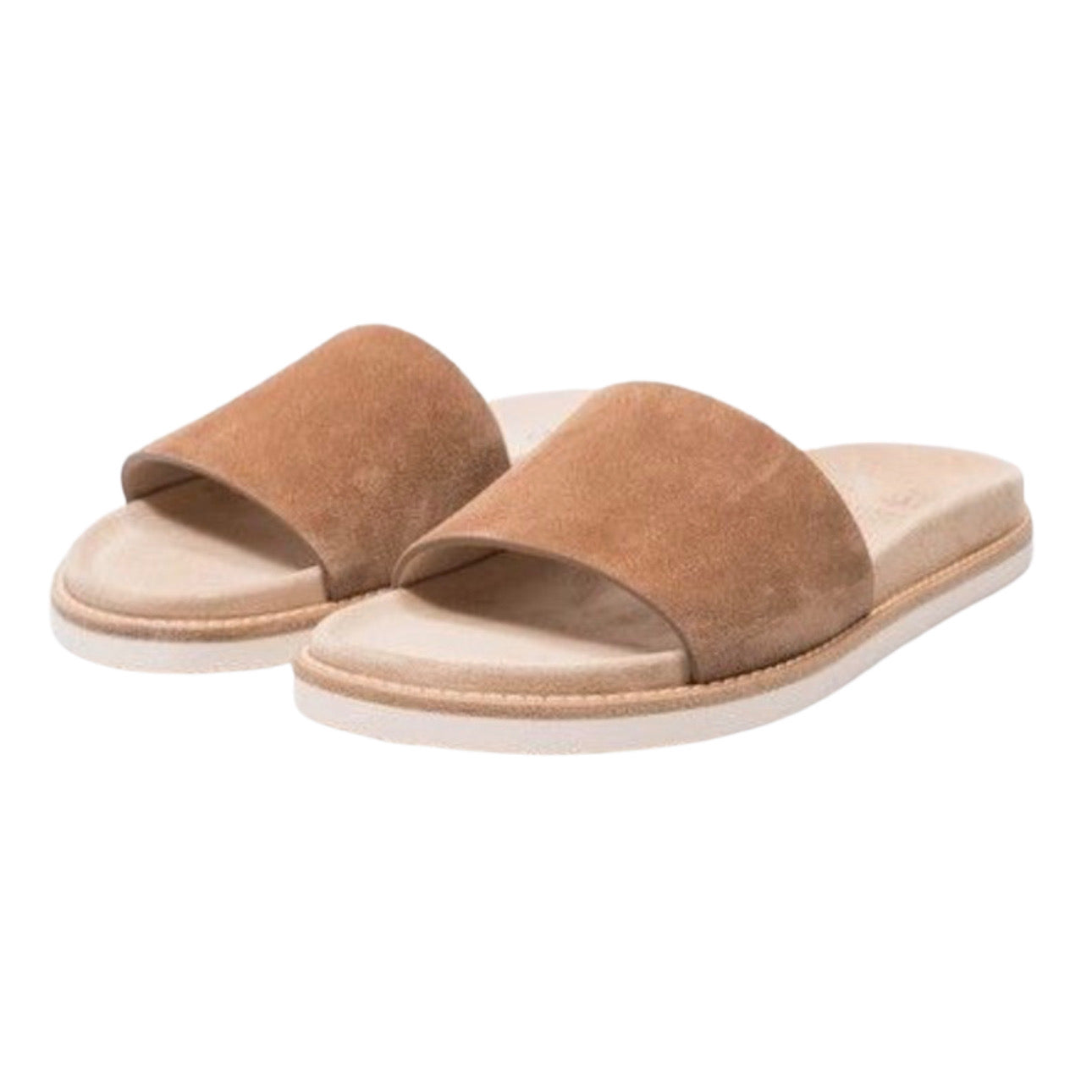 Brunello Cucinelli Suede Sandals Light Brown Suede