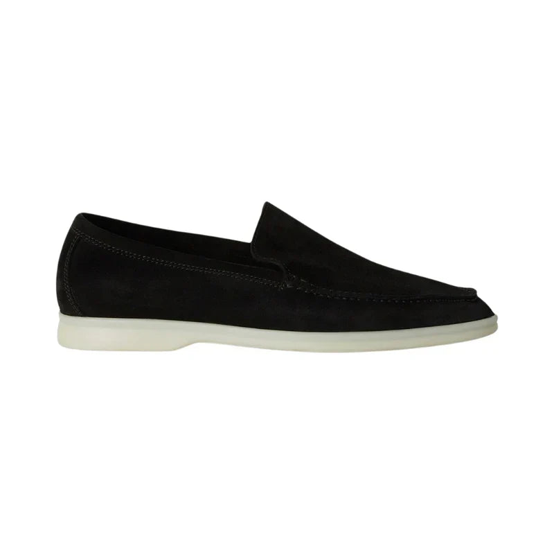 Loro Piana Summer Walk Loafer \ Black