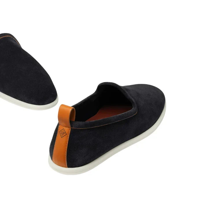 Loro Piana Venice Walk Loafer \ Navy Blue