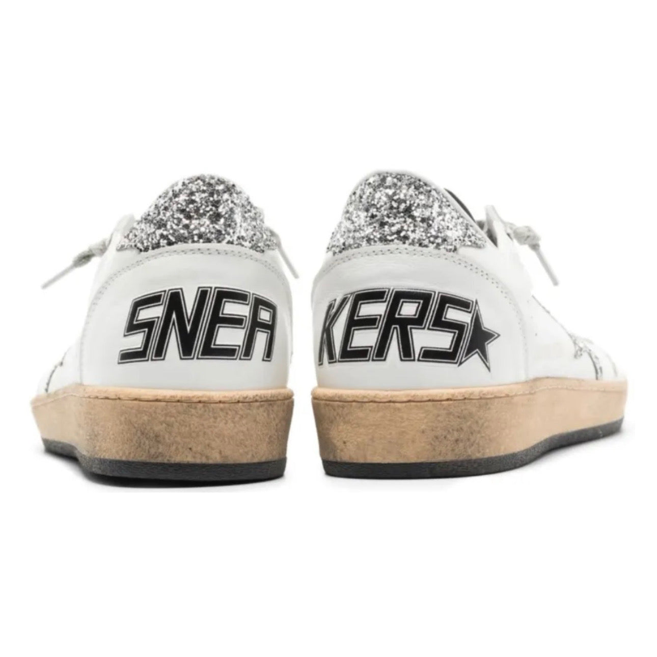 Golden Goose Ball Star Glitter-star Sneakers