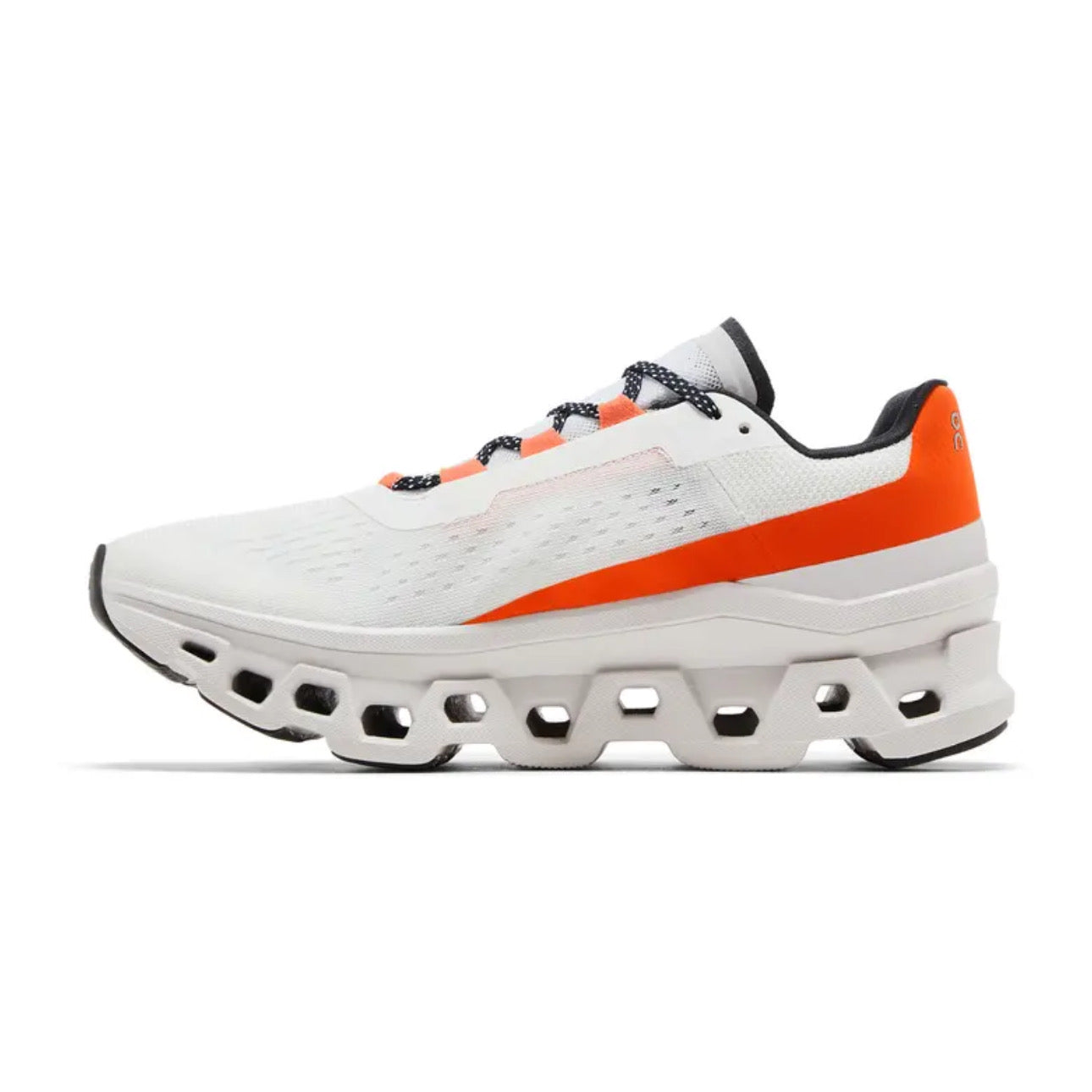 On Running Cloudmonster \ Undyed White Flame