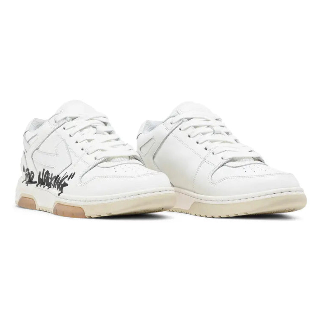 Off-White Out of Office Low \ For Walking - White Black