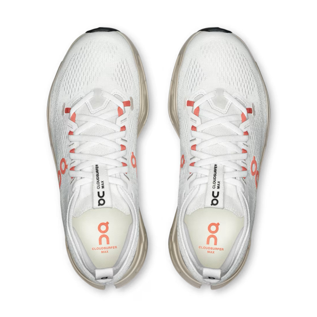 On Running Cloudsurfer Max \ Ivory / Salmon