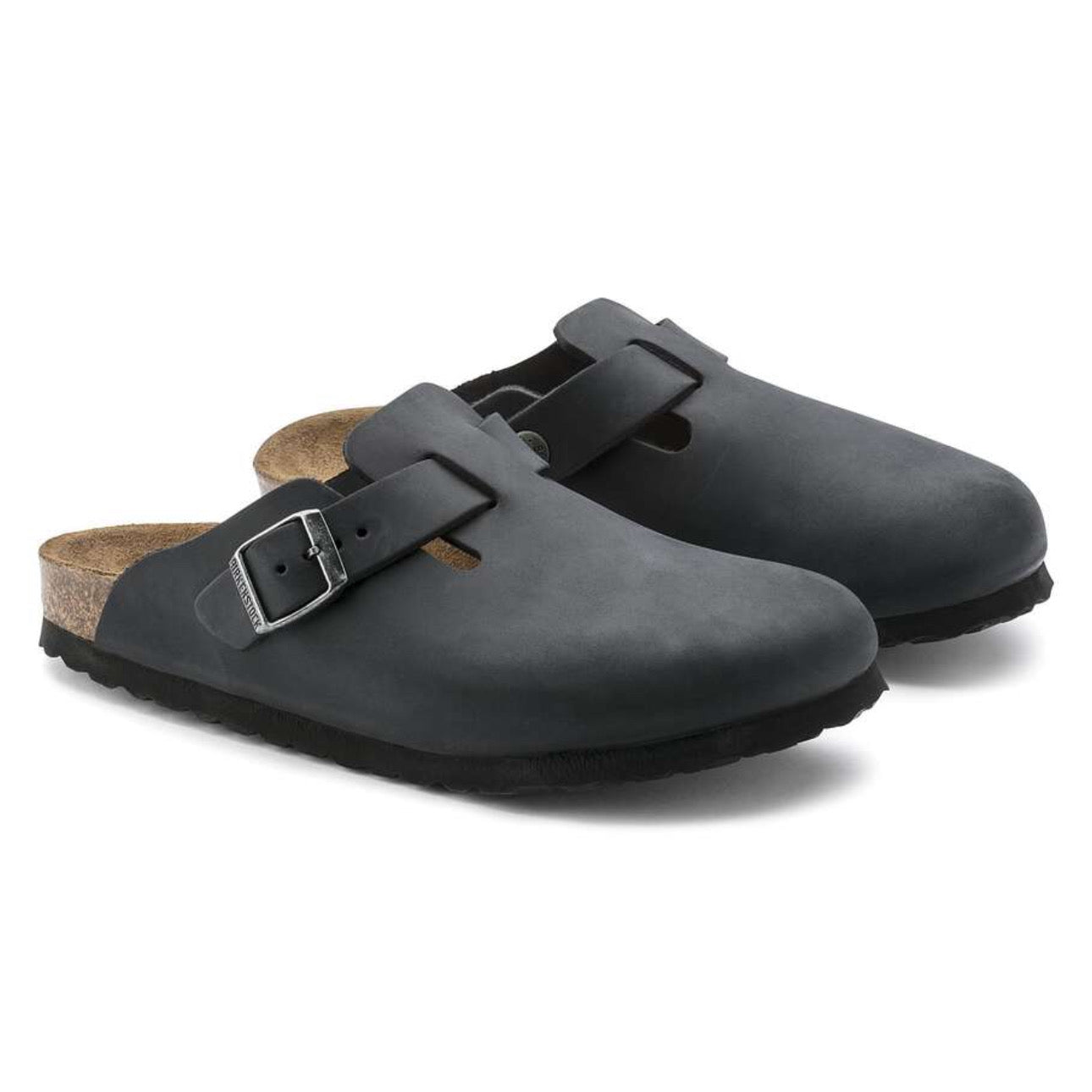 Birkenstock Boston Oiled Leather \ Black