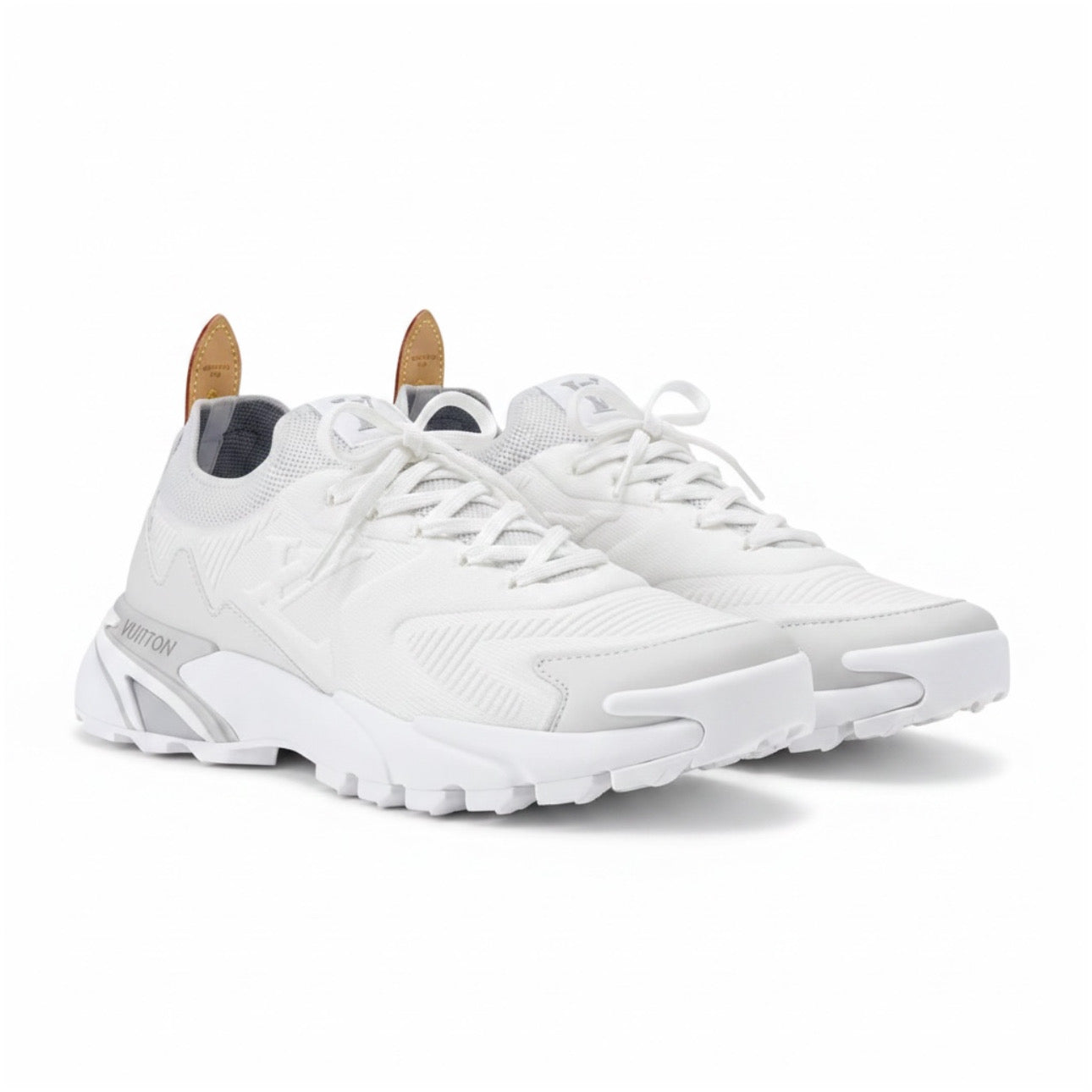 Louis Vuitton Tatic Knit Sneaker \ Triple White