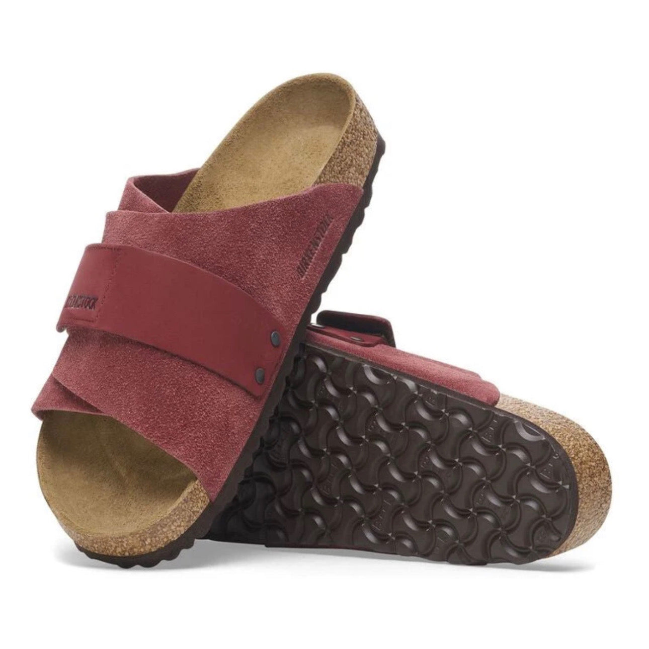 Birkenstock Kyoto Nubuck Leather/Suede \ Zinfandel
