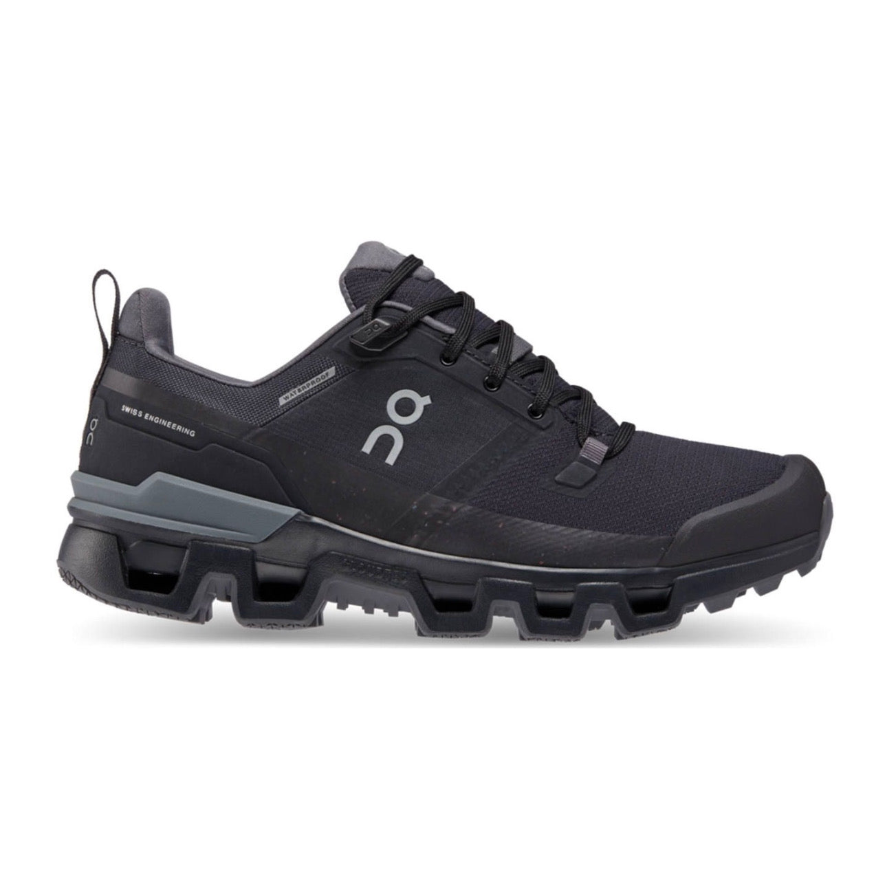 On Running Cloudwander \ Waterproof Black / Eclipse