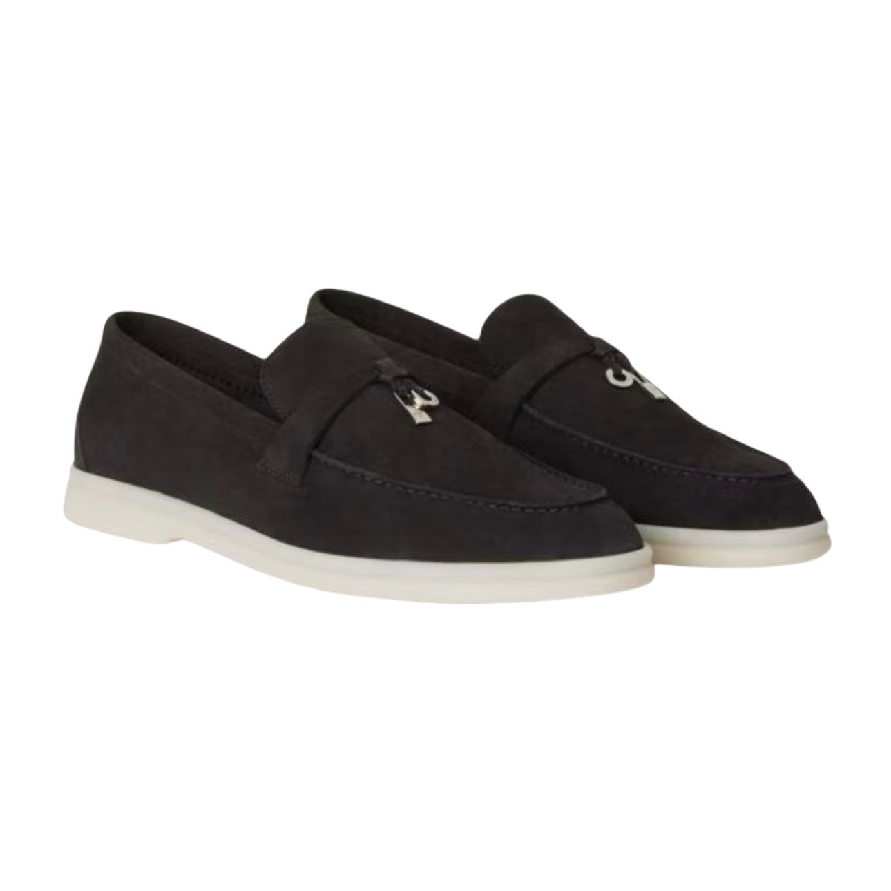 Loro Piana Summer Walk Loafer \ Black