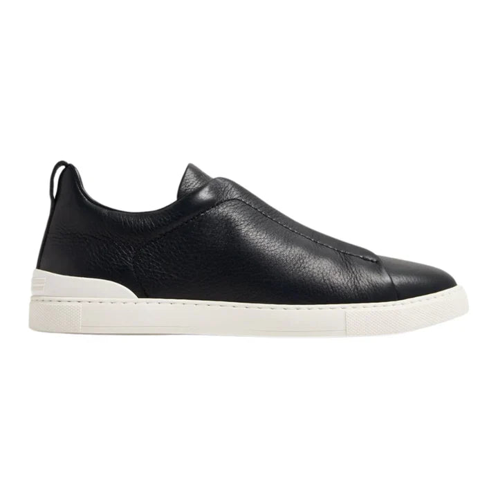 Zegna Stitch Sneakers \ Triple Black