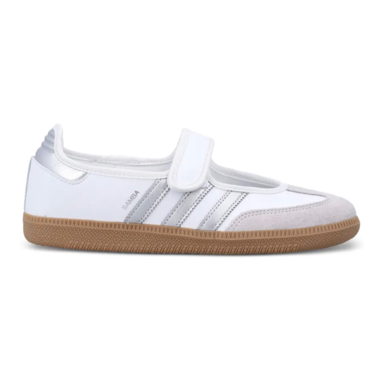 adidas Samba Jane \ White Silver Metallic