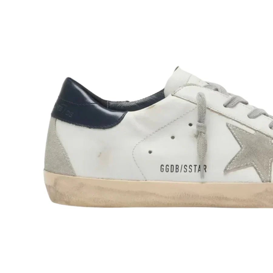 Golden Goose Superstar – Black Glitter Heel
