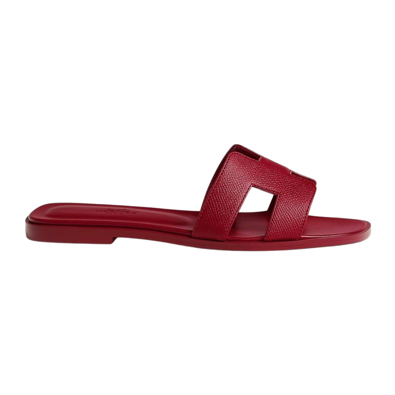 Hermès Oran Sandal \ Rose Framboise