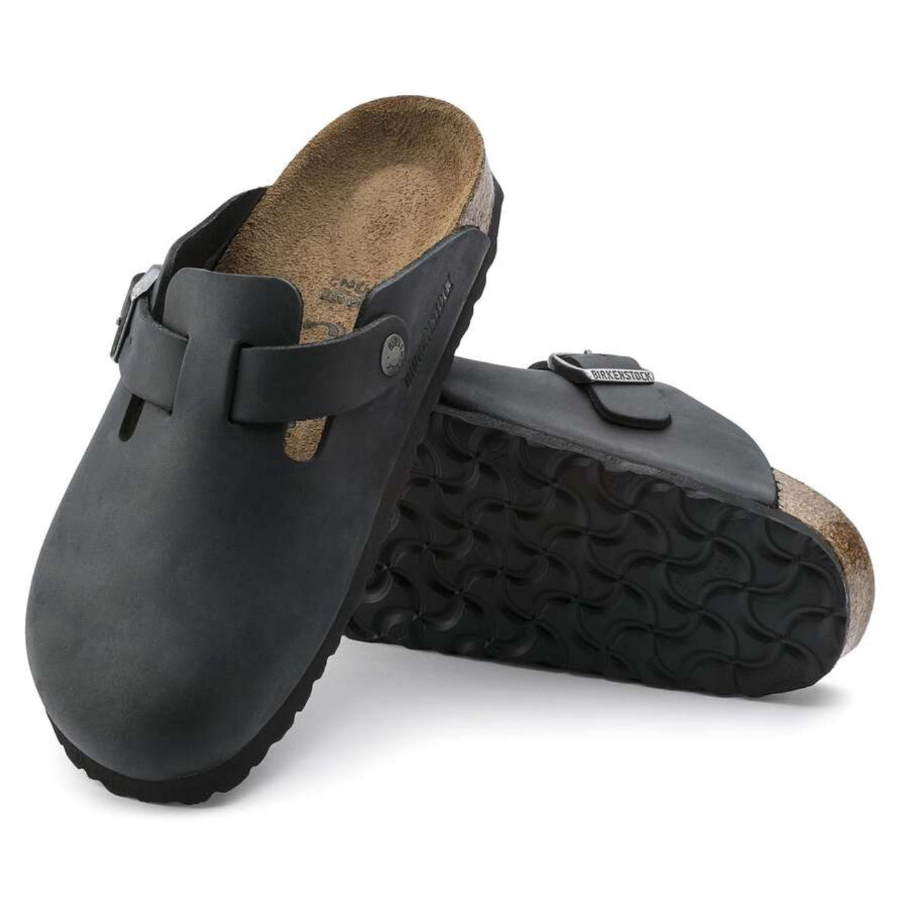 Birkenstock Boston Oiled Leather \ Black