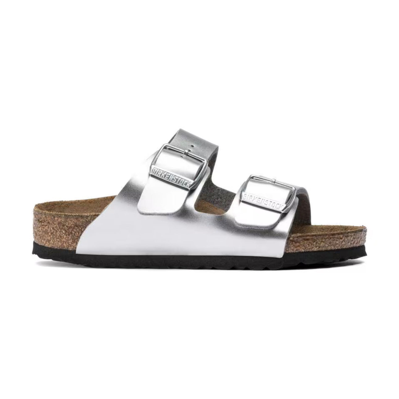 Birkenstock Arizona Electric \ Metallic Silver