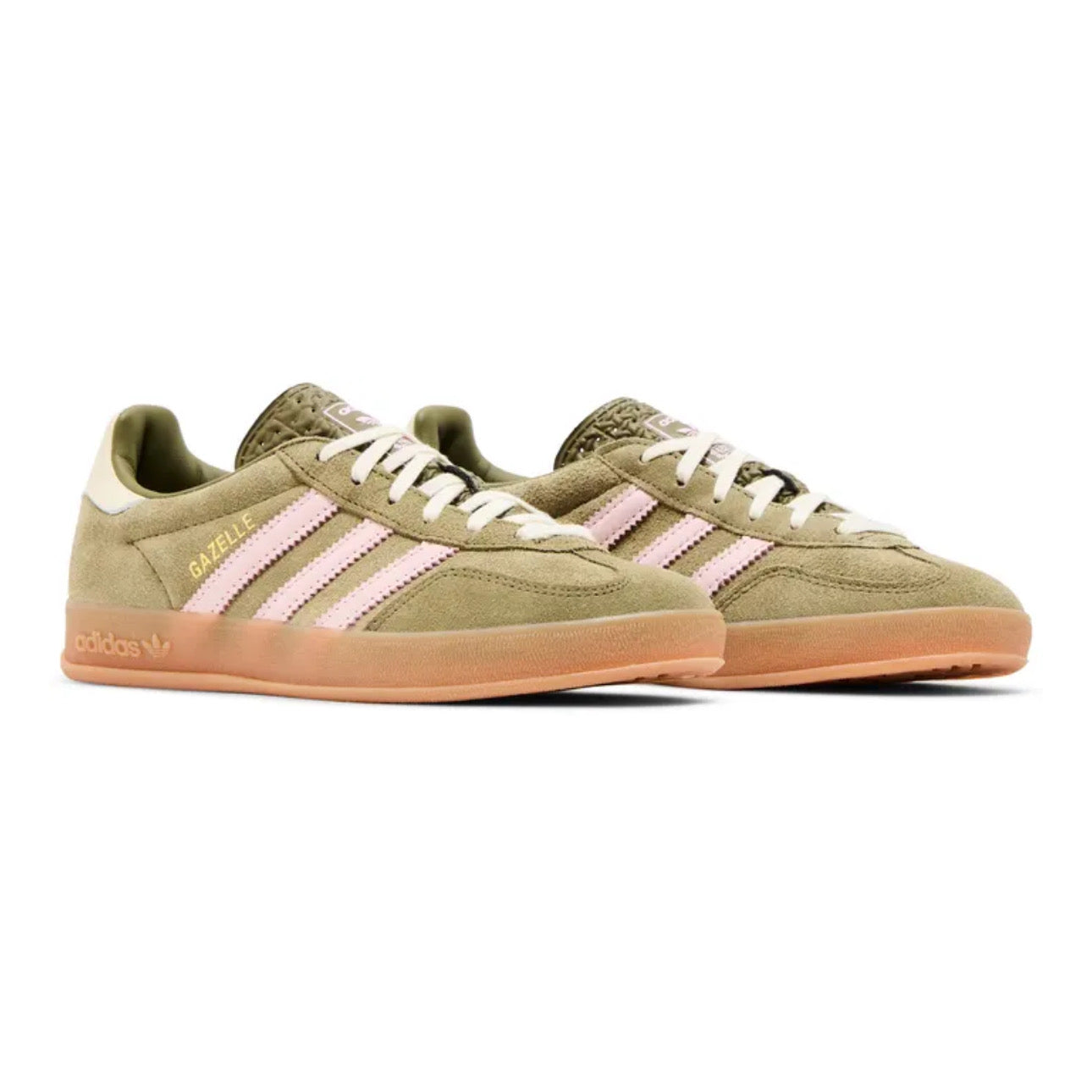 adidas Gazelle Indoor \ Focus Olive Clear Pink