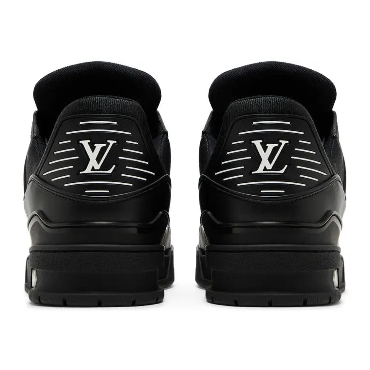 Louis Vuitton Trainer \ Embossed Monogram - Black
